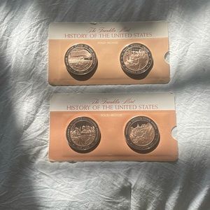 The Franklin Mint Solid Bronze coins